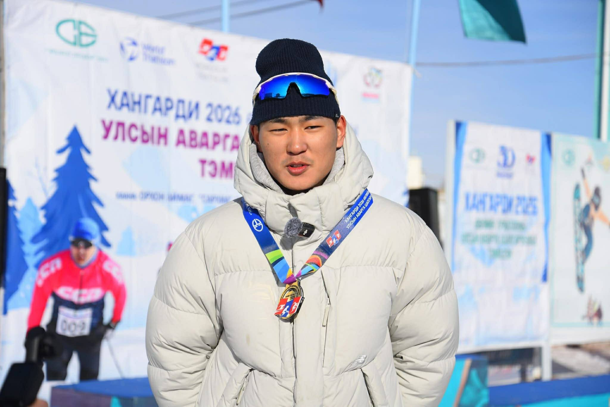 Цэргийн алба хаагчид өвлийн триатлоны улсын аваргаар шалгарлаа